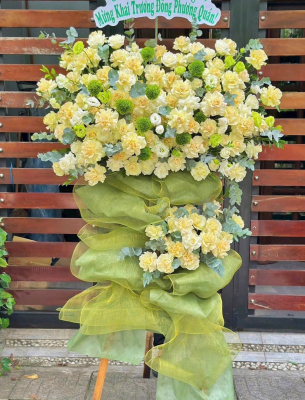 Kệ hoa khai trương 02