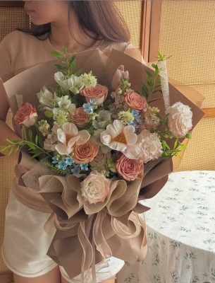 Mẫu hoa tốt nghiệp 13